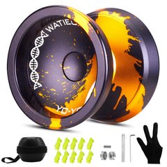 WATIEOBOO yoyo finger-spin with dimple ball design for stable spins.