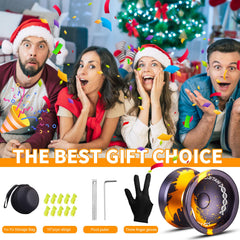 WATIEOBOO yoyo package includes strings, a bearing, and replacer.