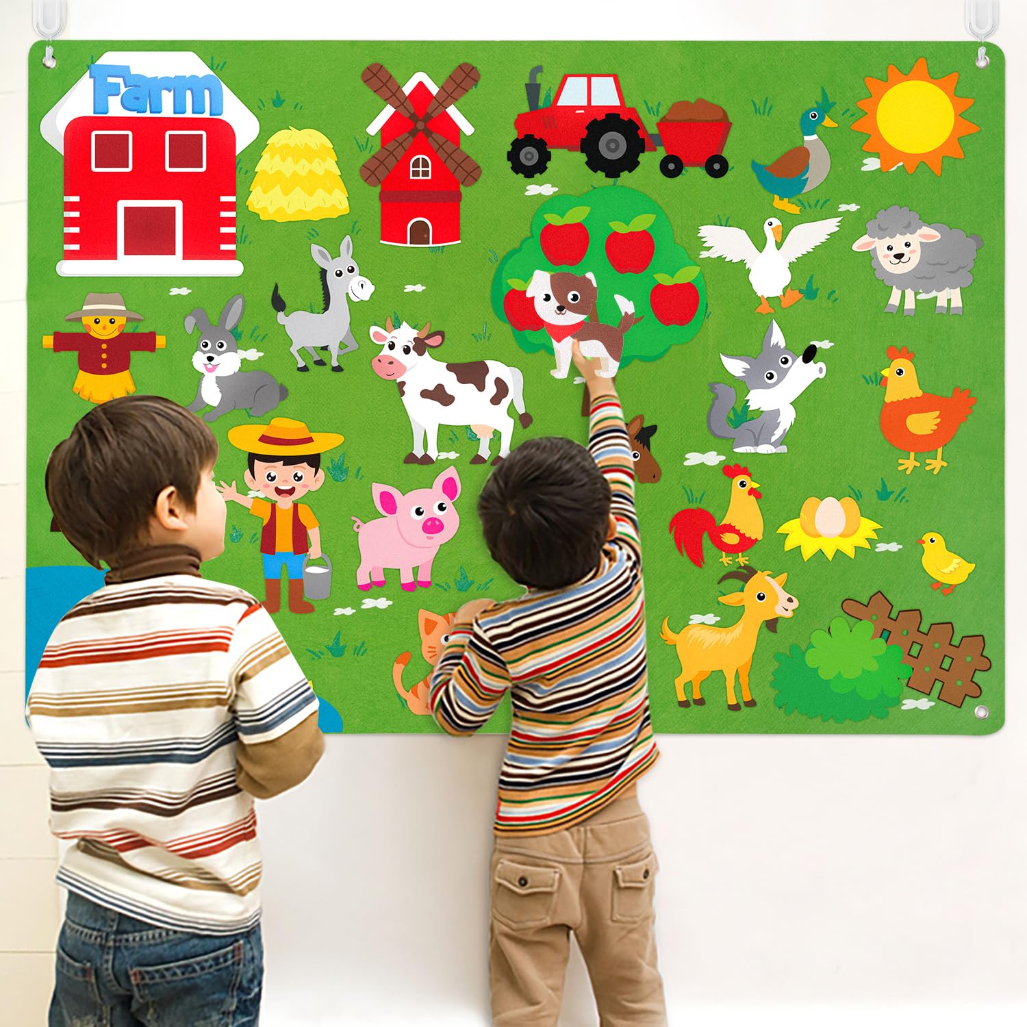 WATINC farmhouse piece anchors farm scenes and narratives