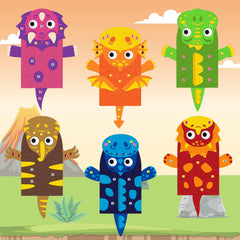Watinc felt decor pieces bundle highlights colorful decorations for puppet making