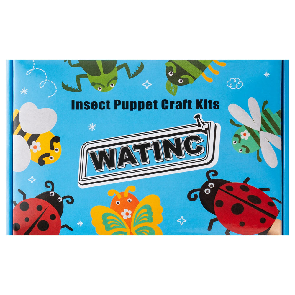 WATINC paper box packaging keeps the puppet crafts organized and gift-ready.