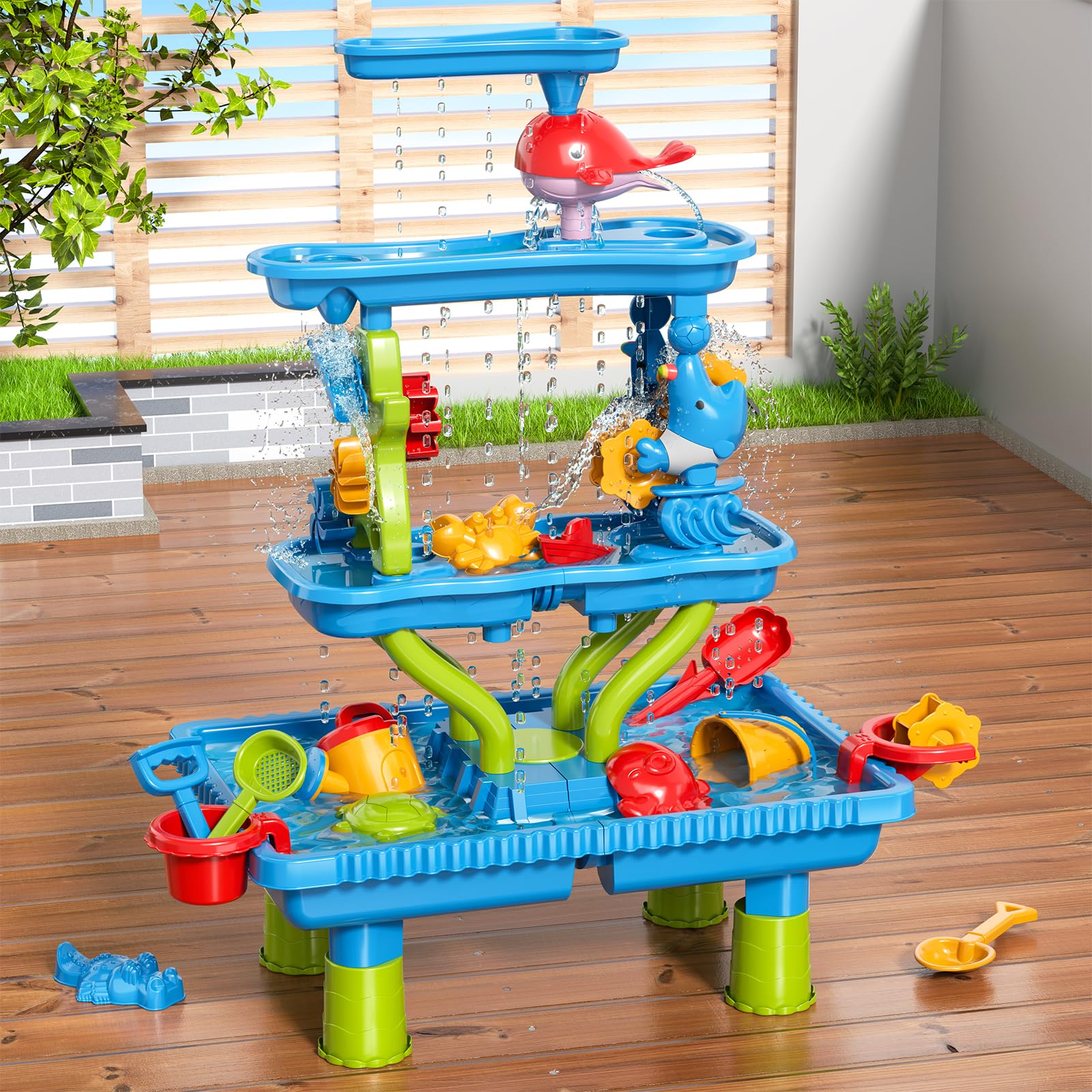 Watudou all-season play setup ready for outdoor or indoor fun.