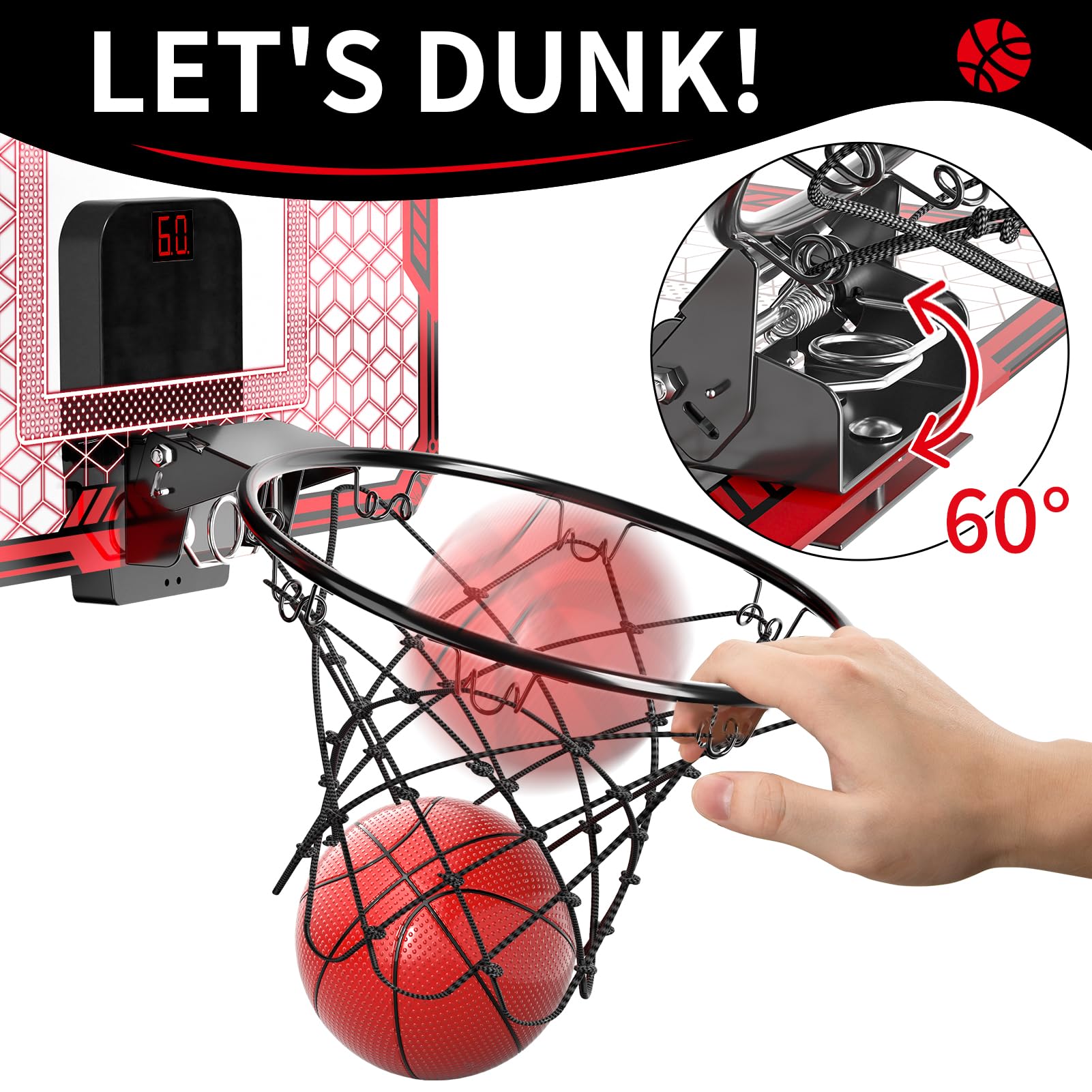 WATUDOU reinforced rim and ABS body for durable play