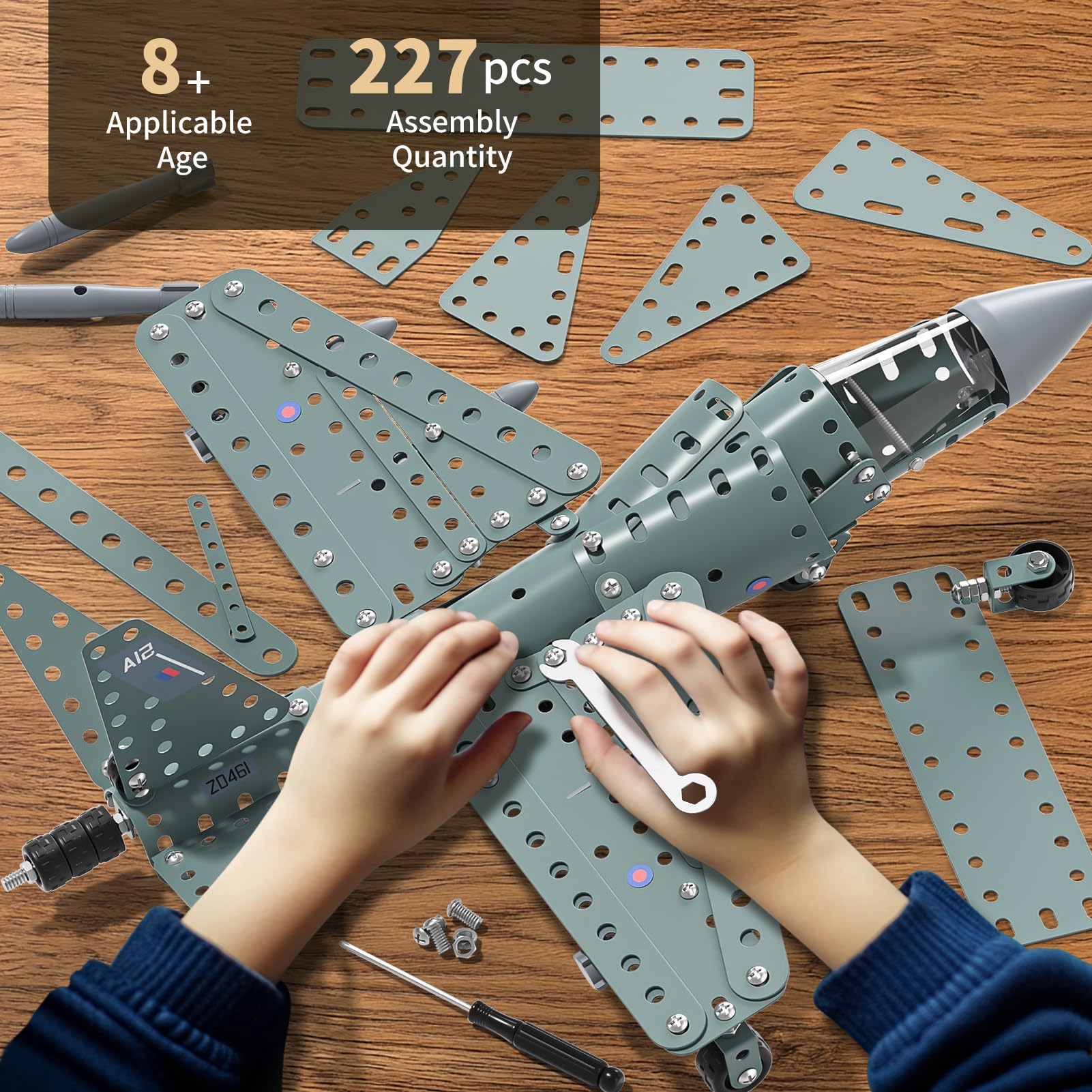 WATUDOU model airplane restoration detail shows realistic design for engaging builds