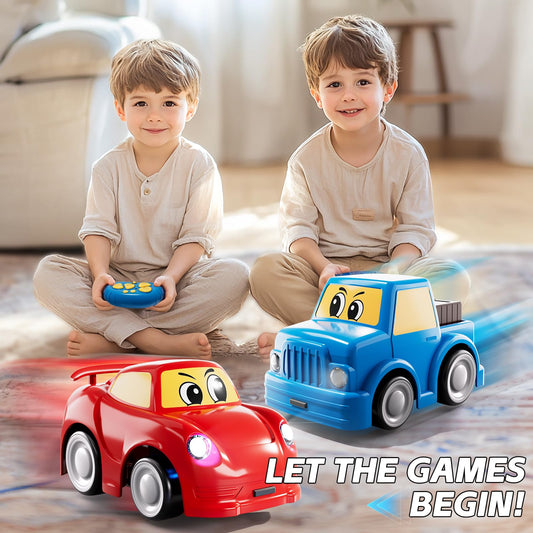 Watudou remote with four buttons for simple toddler control.