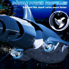 Watudou RC shark suitable for pools, baths, and ponds