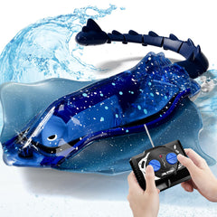 Watudou remote-control manta ray gliding in pool for exciting kids' water play.