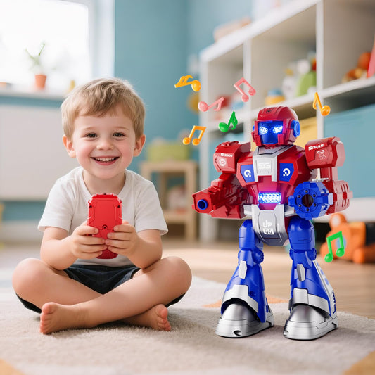 WATUDOU robot toy dancing feature sparks imaginative playtime.