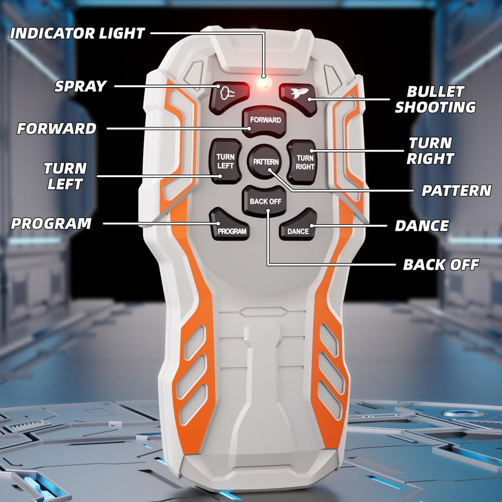 WATUDOU robot toy shoots suction cups for playful targets.