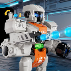 WATUDOU robot toy releases a water spray for fun visuals.