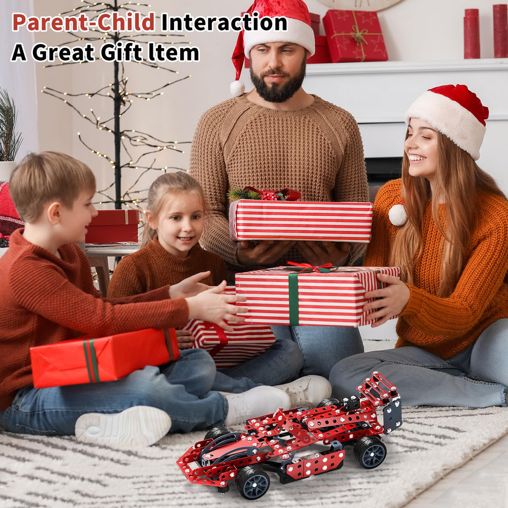 WATUDOU STEM model car kit family activity visuals encourage teamwork