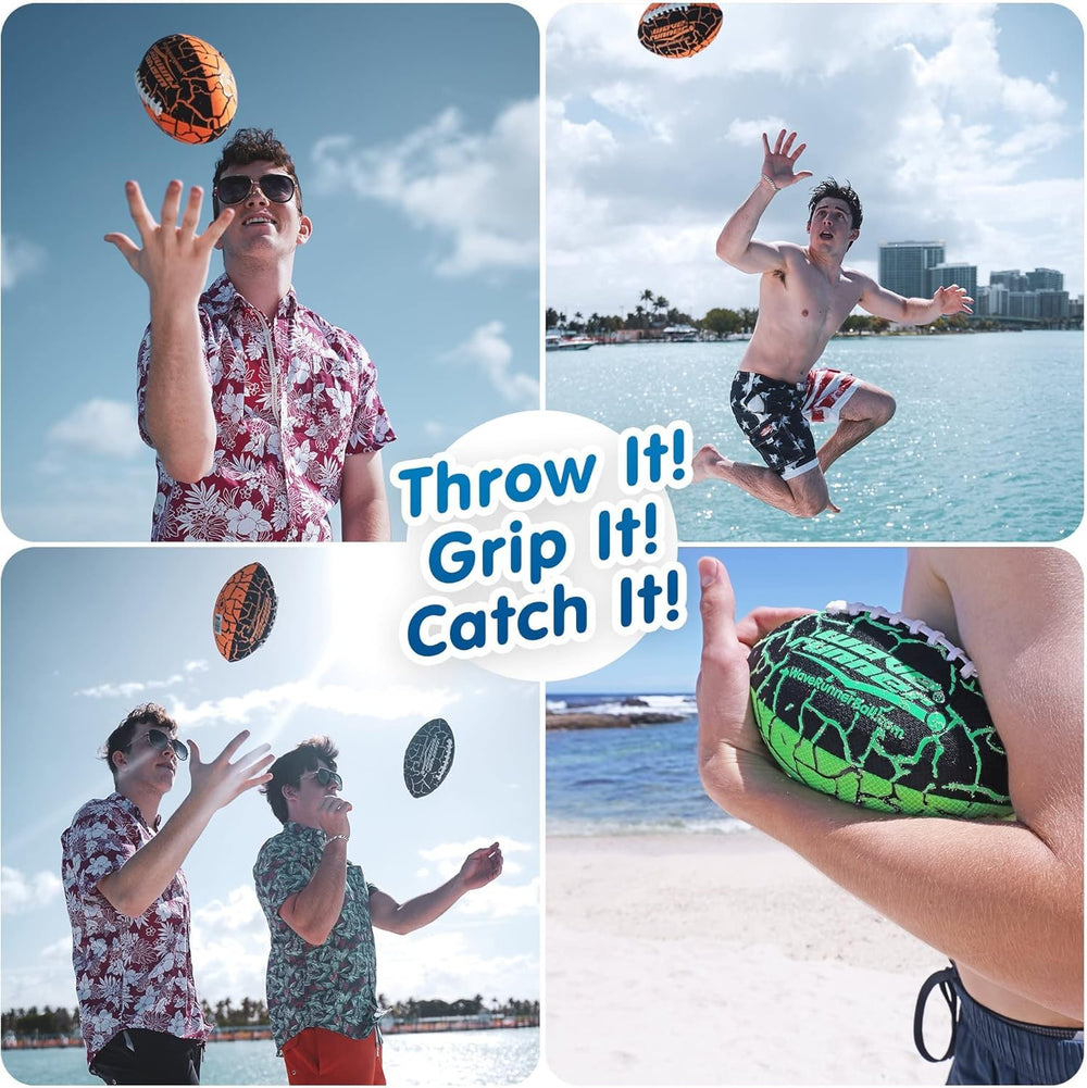 Double-laced detailing on Wave Runner Grip It enhances control.