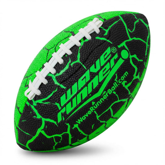 Wave Runner Grip It water-ball texture improves wet grip for easier catching.