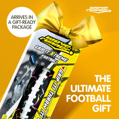 Wave Runner Grip It is an all-weather football suitable for indoor and outdoor play.
