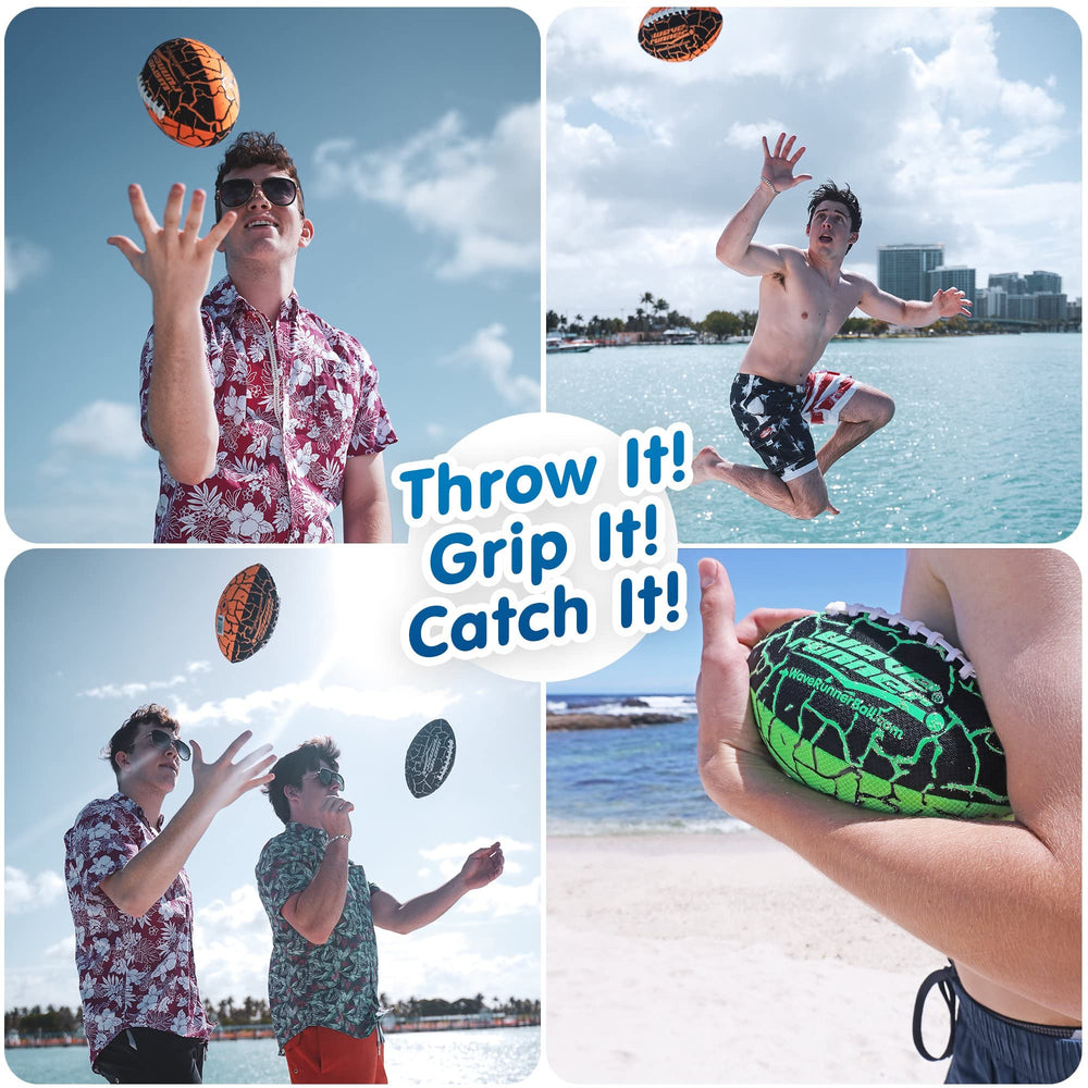 Wave Runner versatile water and land football for casual games.