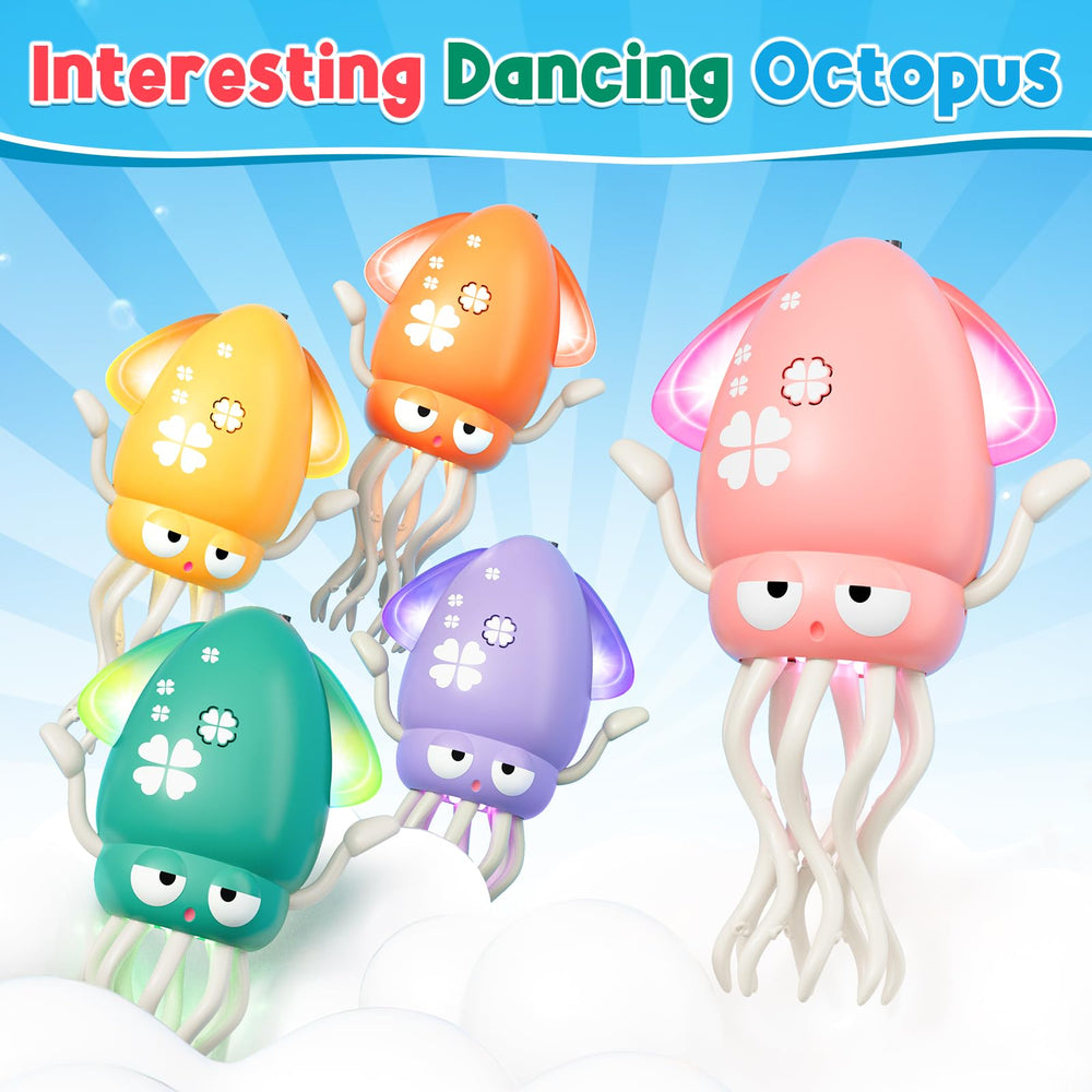 WAVISA Dancing Squid Octopus music adds rhythmic fun for tummy time