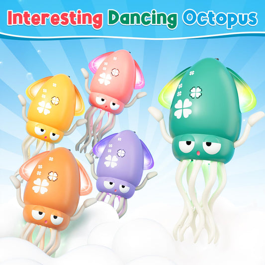 WAVISA Dancing Squid toy—crawling action encourages tummy time and mobility.