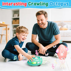 WAVISA Dancing Squid toy—safe, durable construction for young children.