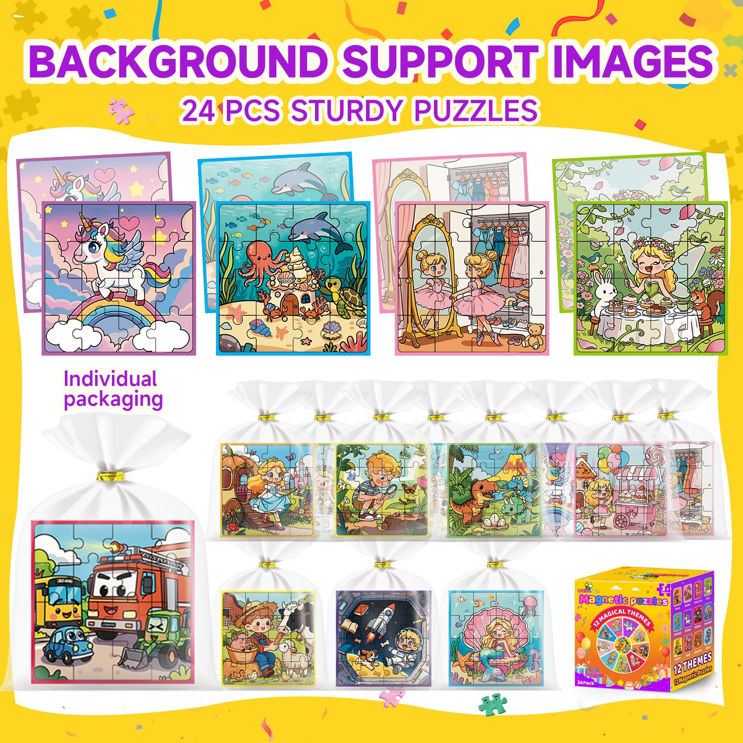 WAWIBEE magnetic puzzle dinosaur theme engages curious kids during travel or waiting time.
