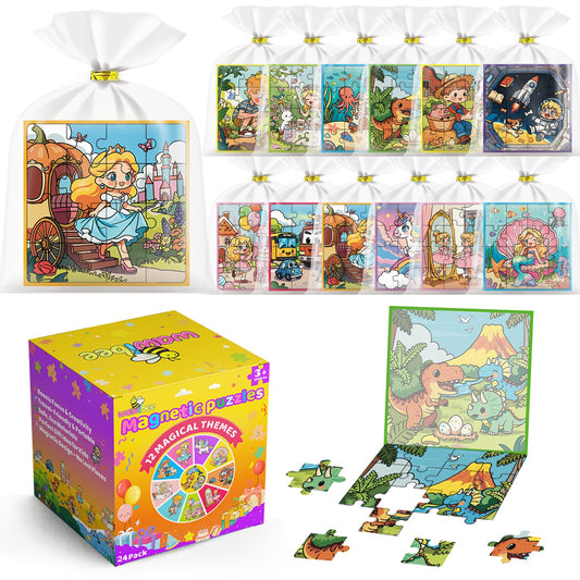 WAWIBEE magnetic puzzle favors Valentine collection for classroom treats and quiet play.