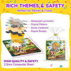 WAWIBEE magnetic puzzle mermaid theme provides shared play for small groups.