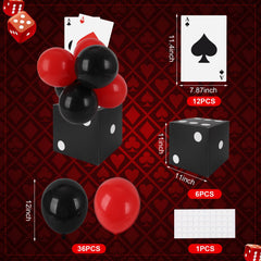 WAYASDCU photo backdrop for casino night perfect for selfies and group shots.