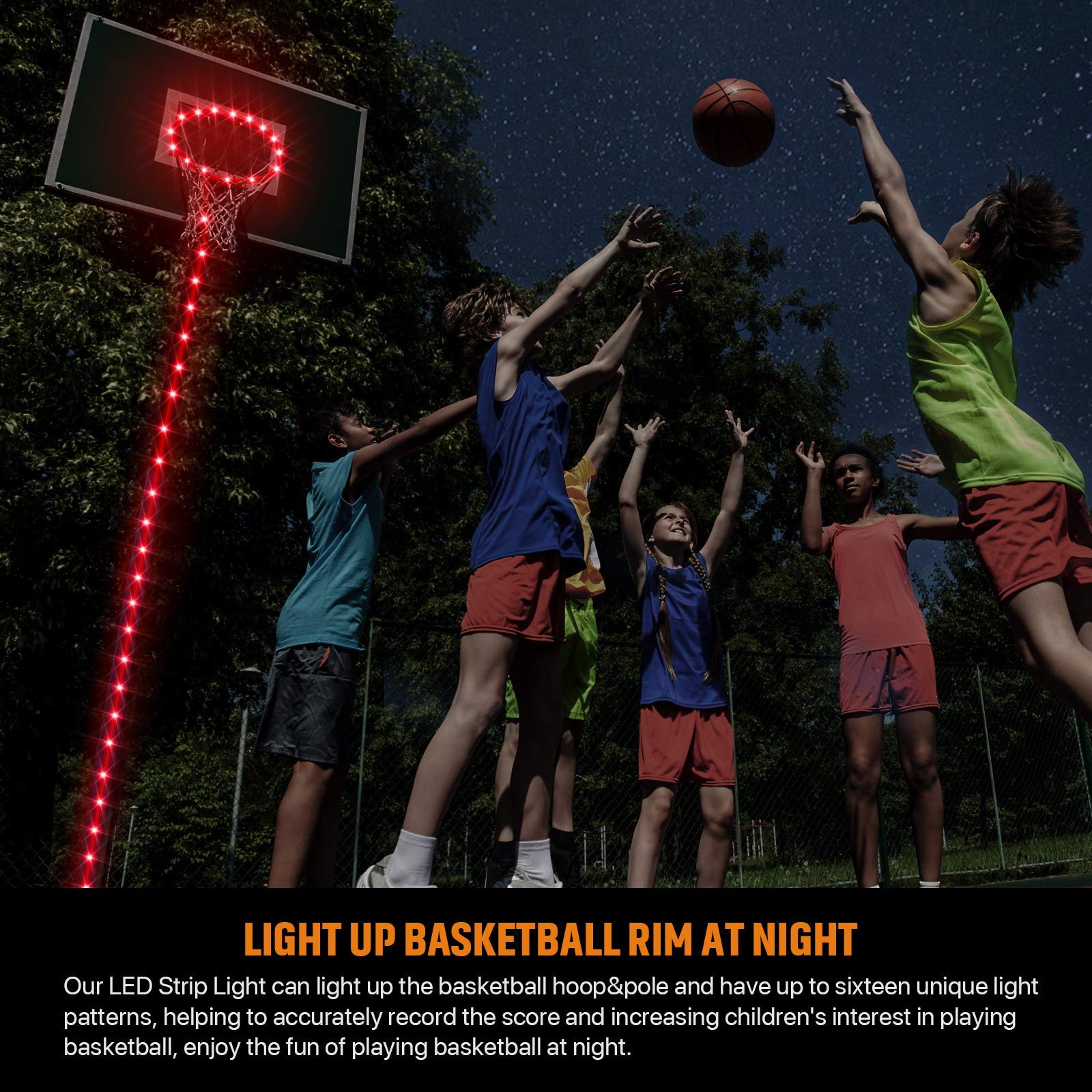 Waybelive LED remote control lets you switch colors and modes from a distance.