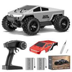 WayEee 1:18 fast RC car front view showing speed and bold design