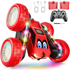 WayEee remote control car with 360° flips for all-terrain play.