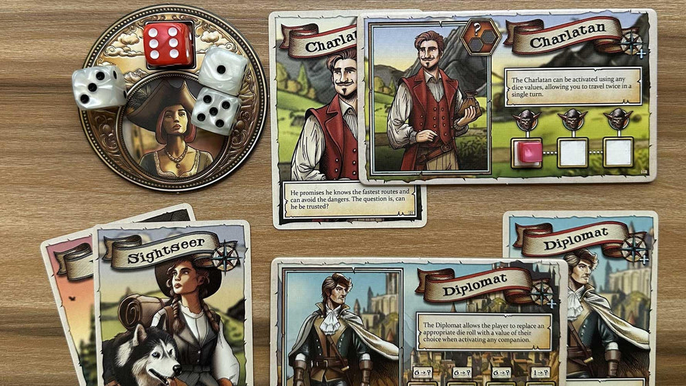 Wayfarer Games Five maps offer varied challenges and dynamic goals.