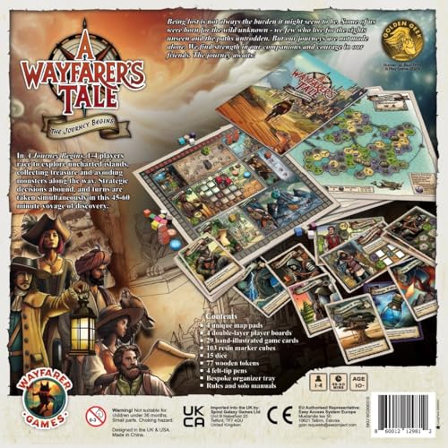 Wayfarer Games A Wayfarer’s Tale solo mode offers a satisfying single-player challenge.