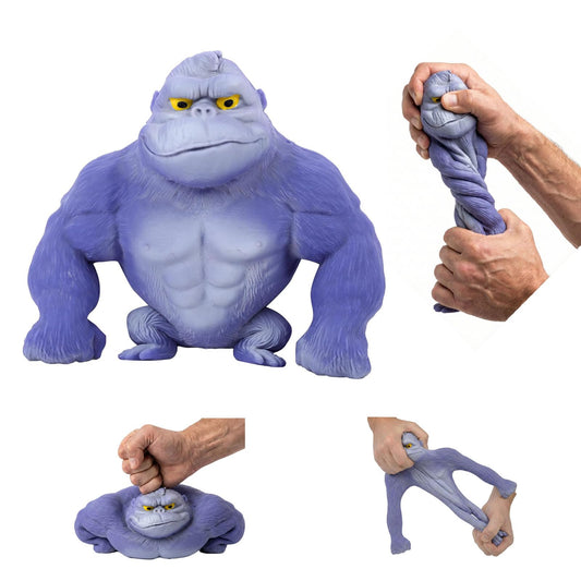 WAYFENGLI Stretchy Gorilla blue face close-up for tactile play and desk decor