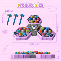 WAYKEE colorful balls add visual appeal and fast-paced challenges