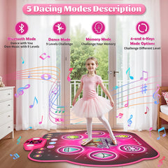 WAYKEE Dance Mat offers 27 levels across multiple challenges.