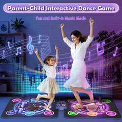 WAYKEE dance mat supports solo or group activities for kids