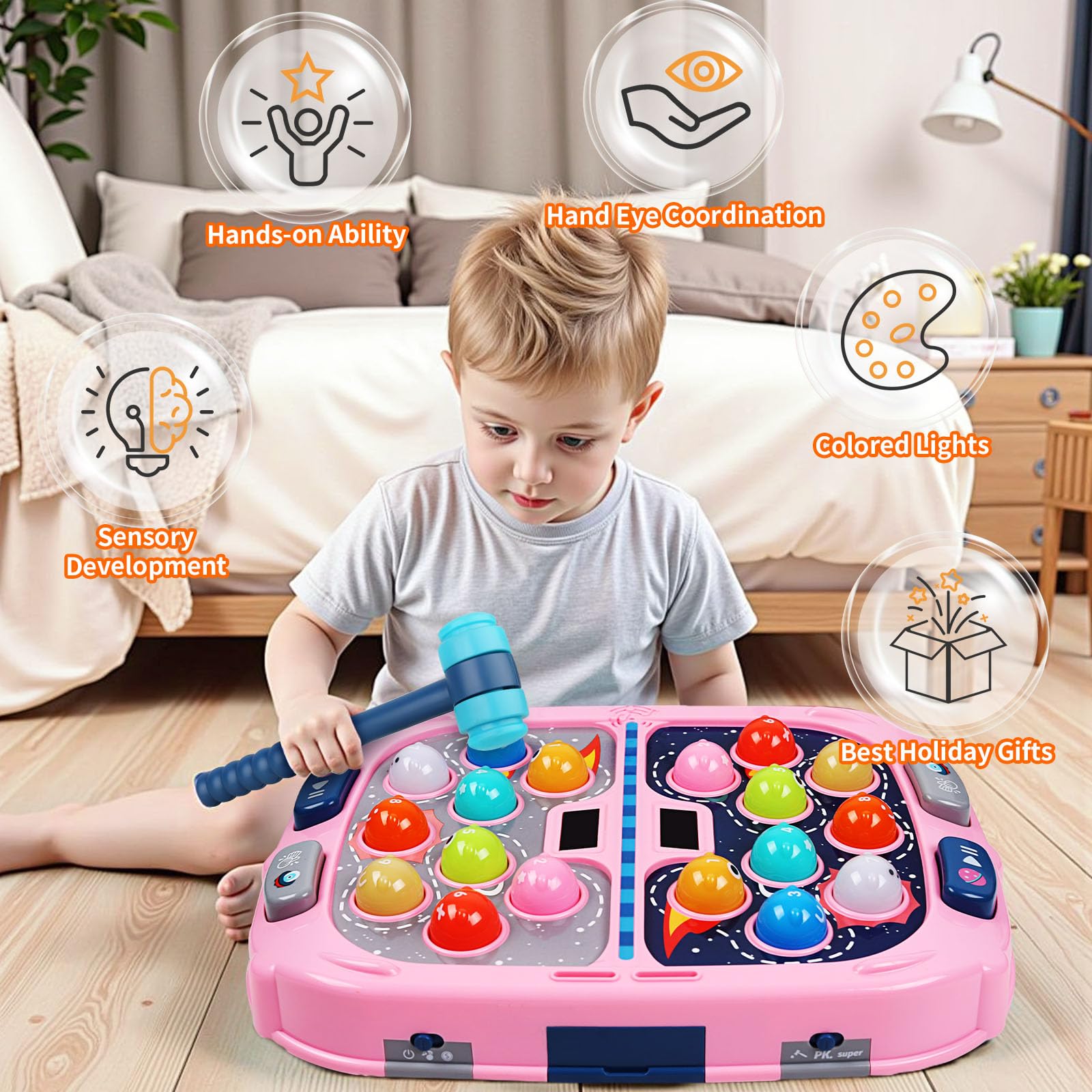 WAYKEE family-friendly play supports solo or group fun.