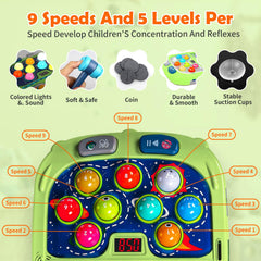 WAYKEE Whack a Game Mole dual score displays track progress during play.