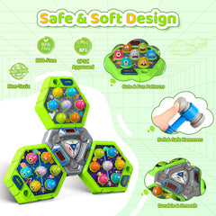 WAYKEE Whack Game Mole music and lights provide lively feedback