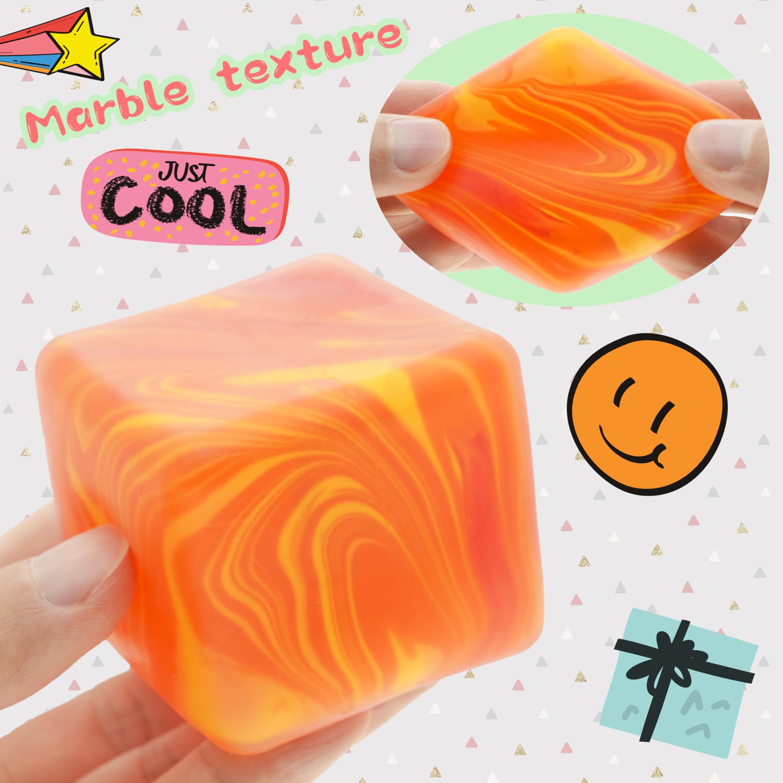 Wazibo soft dough texture fidget for squishing and focus