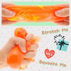 Wazibo orange camo design 2.2 inch cube easy for kids to grip