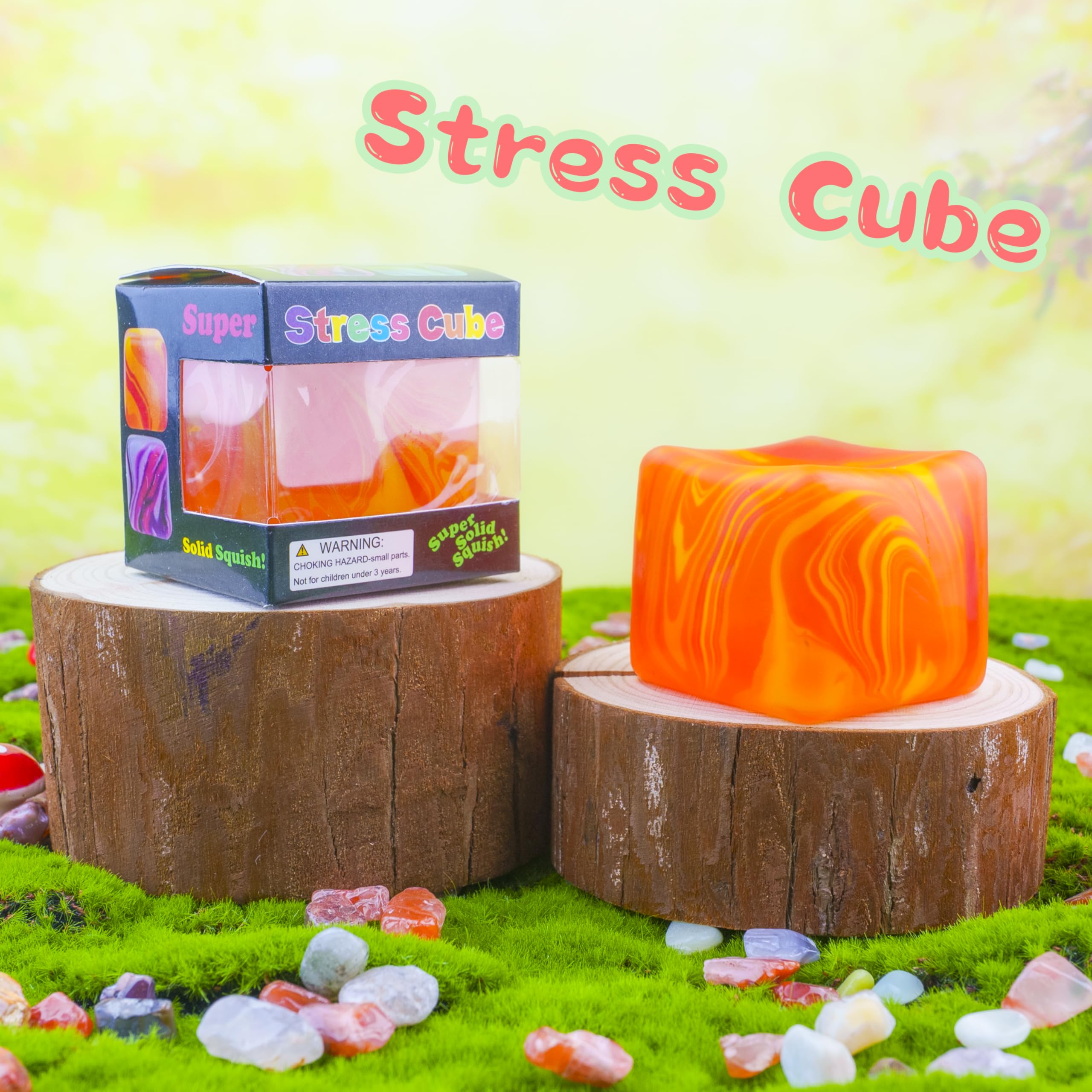 Wazibo portable 1.5 lb cube for on the go anxiety relief