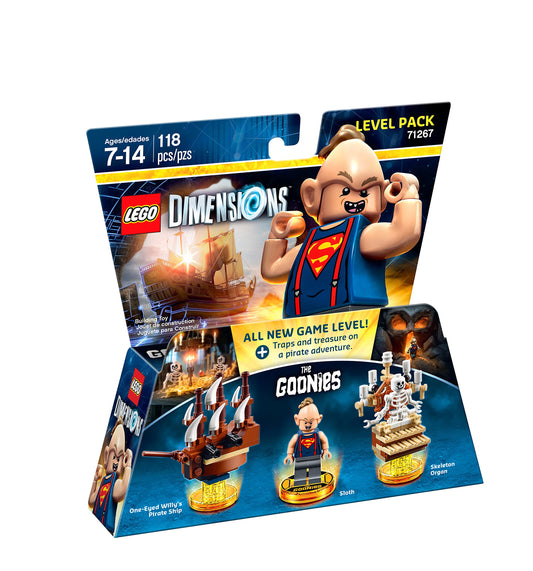 WB LEGO Dimensions Goonies Chunk truffle-shuffle moment inspires playful storytelling.