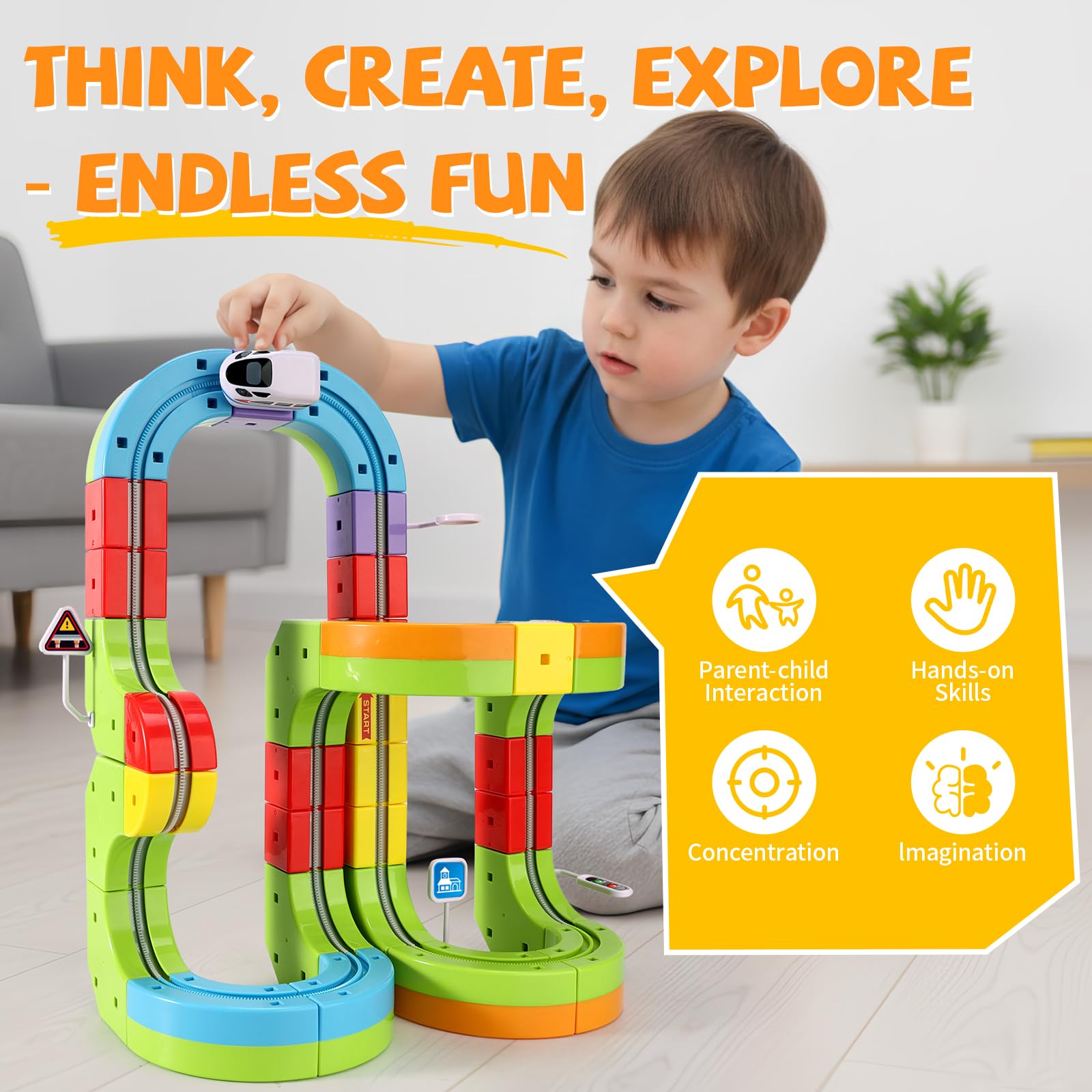 Wdebay klick Rail opens STEM learning through exploration and hands-on building.