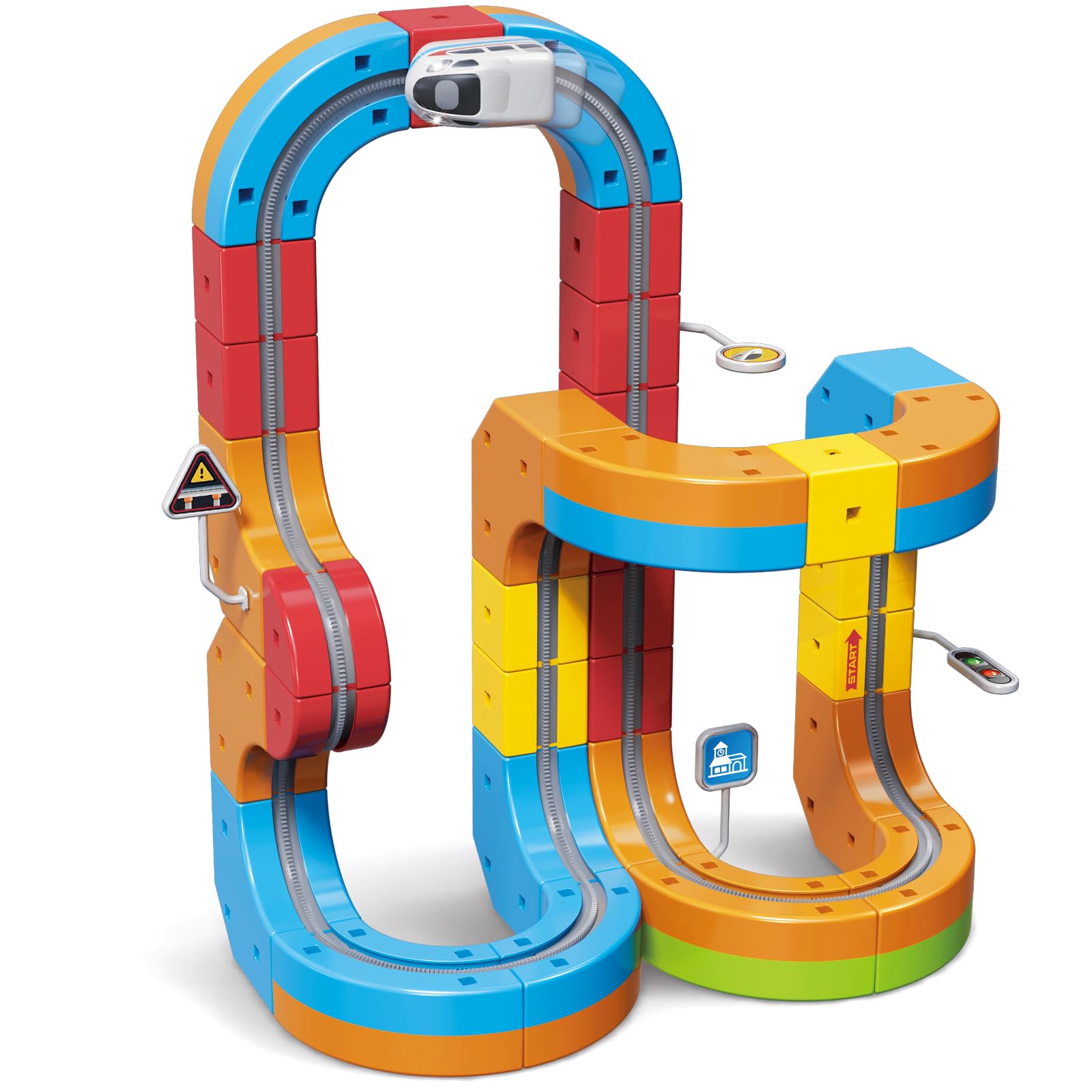 Wdebay klick Rail promotes collaborative play during birthday gatherings and holidays.