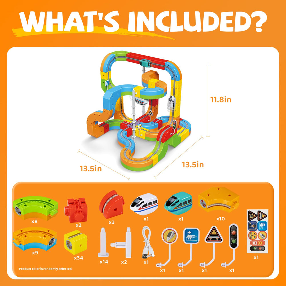 Wdebay Klick Rail set makes a delightful gift and promotes teamwork.