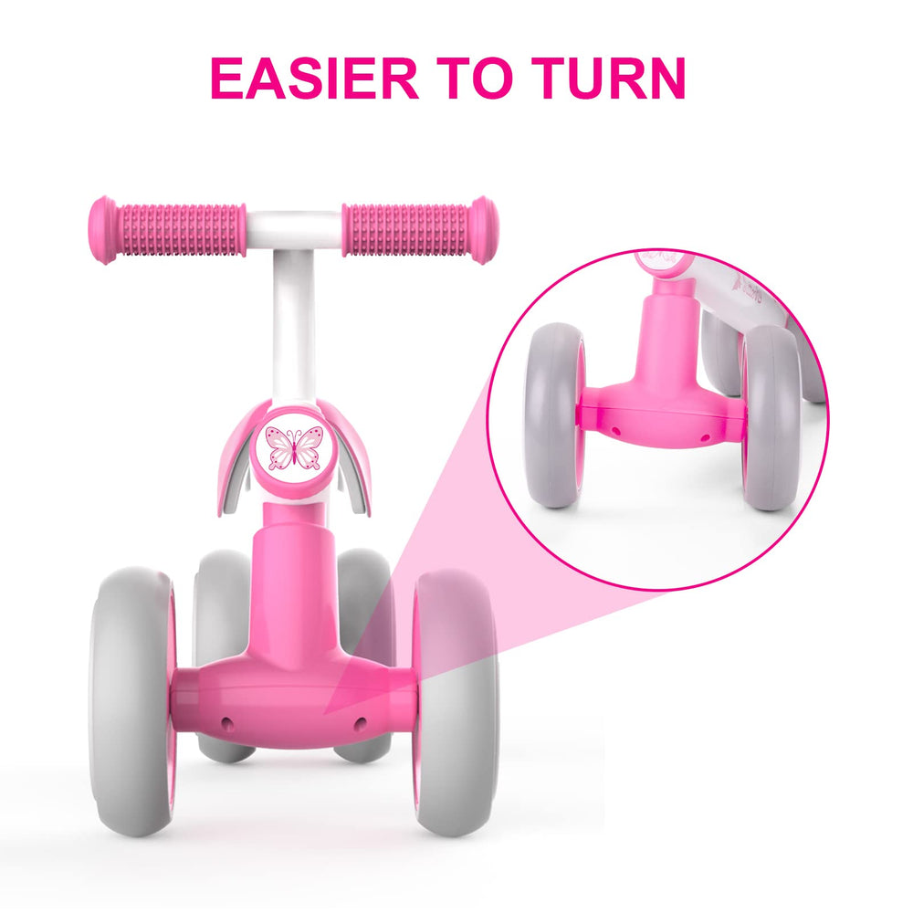 Wdmiya Balance Bike lightweight frame supports effortless handling for parents and children