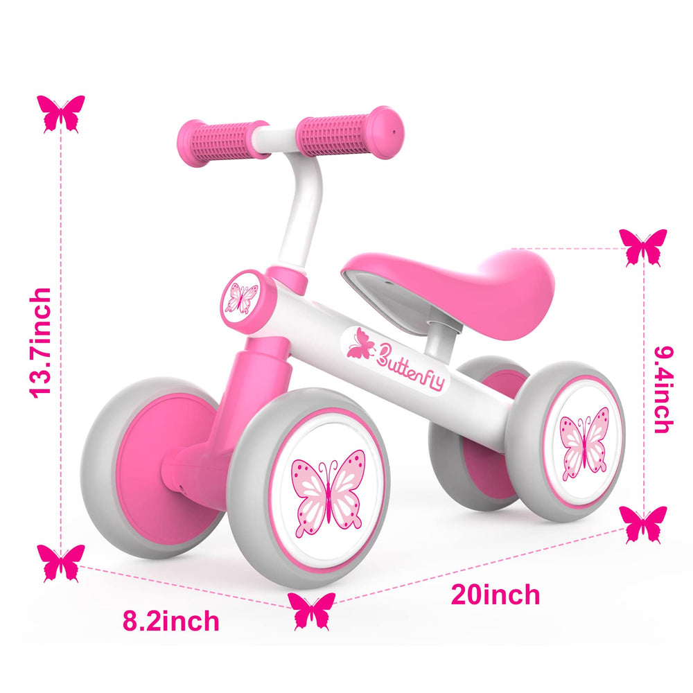 Wdmiya Balance Bike silence wheels promote smooth, quiet rides indoors and outdoors