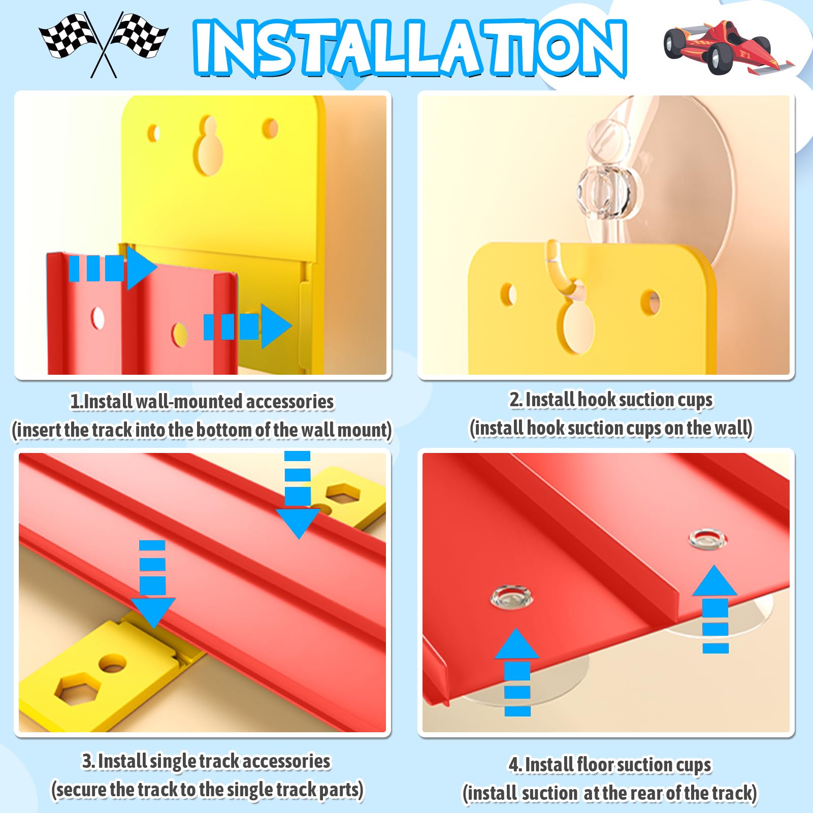 Wdmiya gift-ready track for kids aged 3 to 5 during holidays