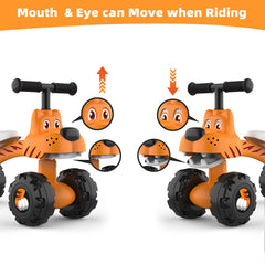 Wdmiya Tiger balance bike kid riding demonstrates easy, confident play