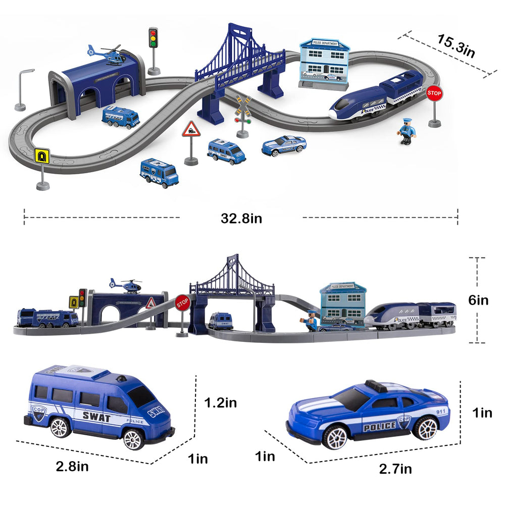 Wdmiya track figure-eight layout highlighting classic looping play